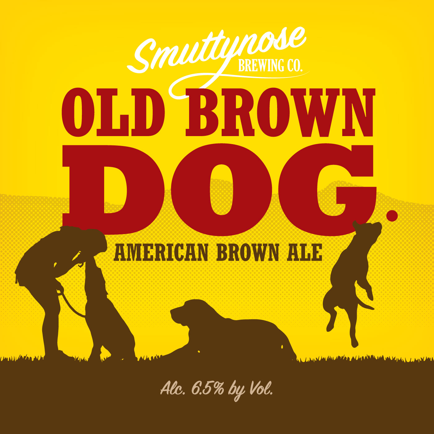 OLD BROWN DOG